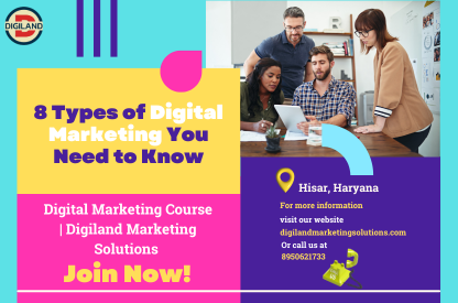 8 types of digital marketing